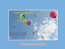 Tablet Screenshot of centre-la-pommeraie.be